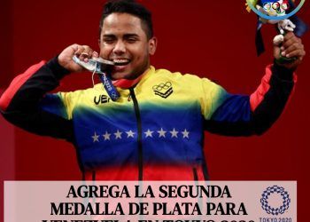 Keydomar Vallenilla agrega la segunda medalla de plata para Venezuela en Tokyo 2020