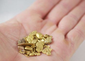El oro es usado en el sur del país como método de pago en los comercios