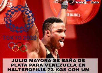 Julio Mayora Plata por Venezuela en Tokio 2020