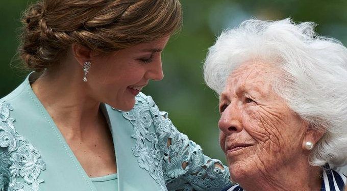 España: Falleció abuela de la Reina Letizia a los 93 años