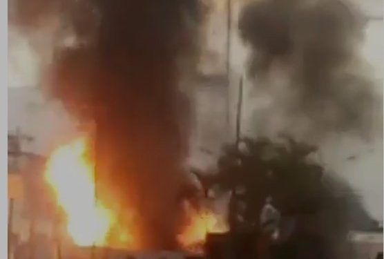 Caracas: Explosión e incendio en Antímano