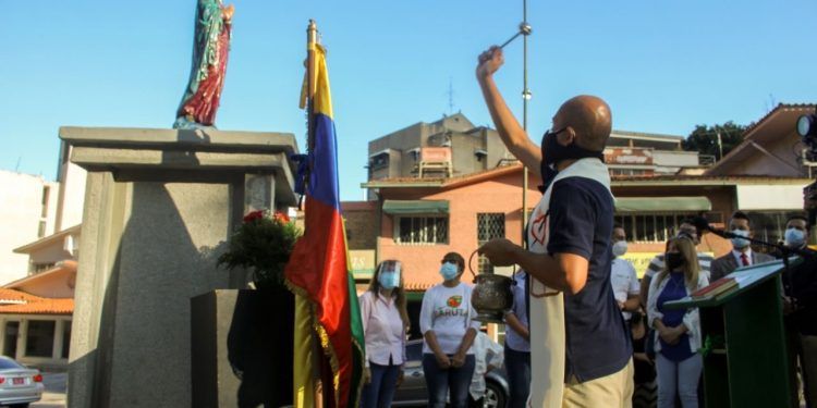 Baruta: Alcalde Darwin González inaugura Plaza La Guadalupe en Las Mercedes