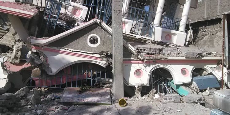 Haití: A 304 se eleva la cifra de muertos por el terremoto de 7.2 que sacudió este sábado la isla