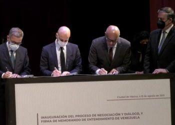 México:  La agenda de la mesa de negociación entre la Plataforma Unitaria y el oficialismo ya está en marcha