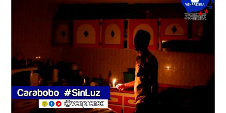 Carabobo: Caos y paralización total del comercio y servicios este viernes tras apagón eléctrico en media entidad más de ocho horas