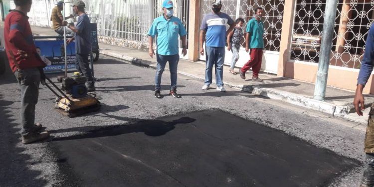 Carabobo: Antonio López culminó la primera fase de la Ruta del Asfaltado en San Joaquín