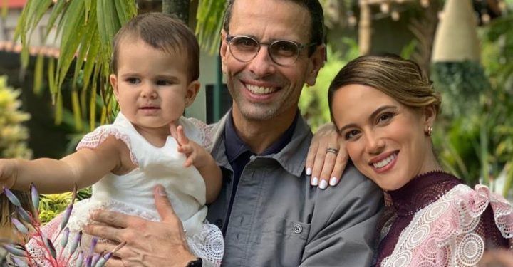 Vea a Lili Margarita, la recién nacida hija de Valeria Valle y Henrique Capriles (+ Video)