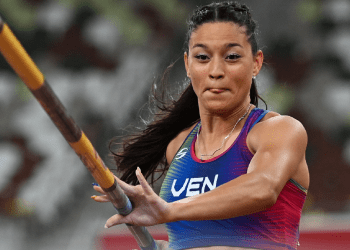 Robeilys Peinado clasificó a la final de salto con pértiga
