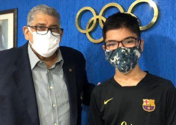 Gabriel Moncada visitó el Comité Olímpico Venezolano