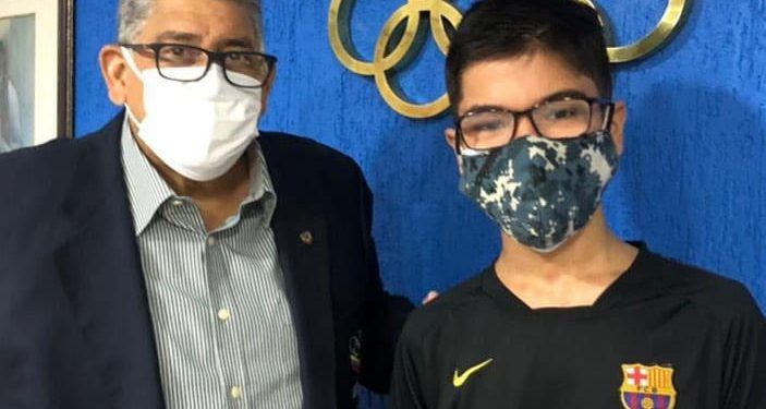 Gabriel Moncada visitó el Comité Olímpico Venezolano
