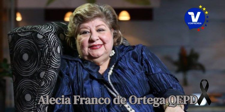 Valencia: Falleció la periodista Alecia Franco de Ortega