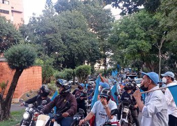 Carabobo: Campaña electoral de Carlos Lozano inició con Caravana de la Unidad en Valencia