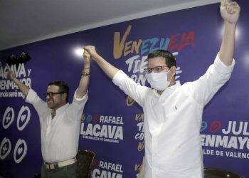 Rafael Lacava y  Fuenmayor inauguraron sede del Comando de Campaña  «Aristóbulo Istúriz» en Valencia