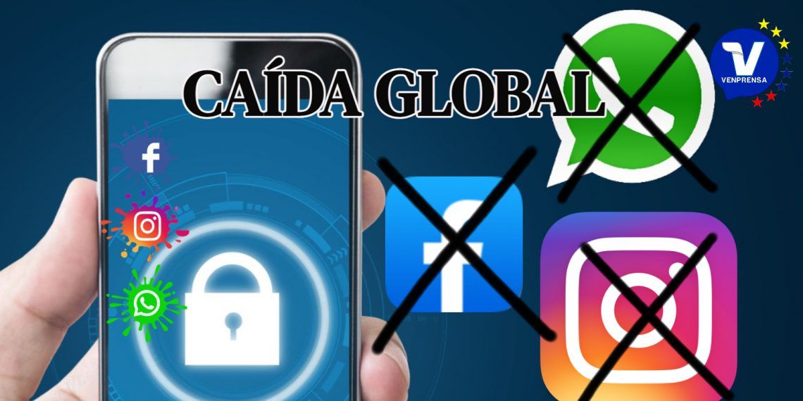 WhatsApp, Facebook e Instagram, down tras caída global de sus servicios en el mundo entero