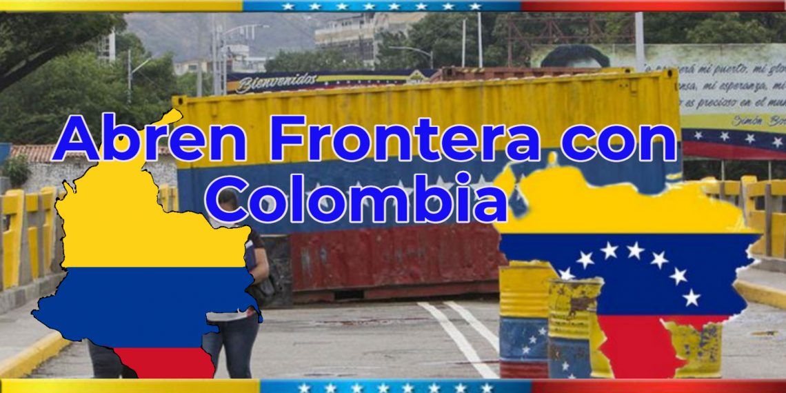 Táchira: Reapertura del paso en la frontera con Colombia es un hecho esta noche