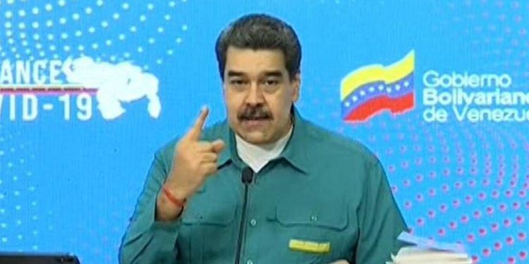 Nicolás Maduro pide investigación penal y captura de Leopoldo López por supuesto ataque terrorista al CNE