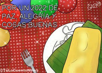 La Caricatura de Así Lo Mira Gabo de esta semana, Feliz Año 2022