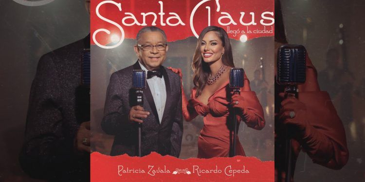 Patricia Zavala se une a Ricardo Cepeda para cantarle a la Navidad con “Santa Claus llegó a la ciudad”