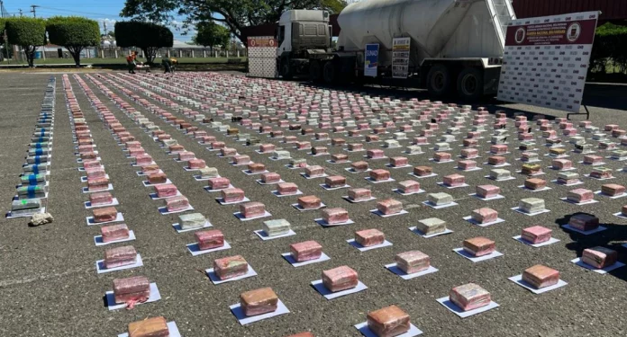 Carabobo: Más de una tonelada de drogas oculta en una gandola fue decomisada