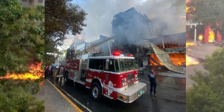 Caracas: incendio causa perdidas enormes en las instalaciones de Cine Citta de Bello Monte