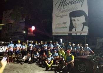 Arrancó rodada «Kilómetros de Fe» por la Divina Pastora, de Maracay hasta Barquisimeto