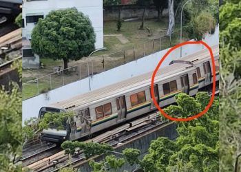 Caracas: Reportan descarrilamiento de vagón del metro (+Video)