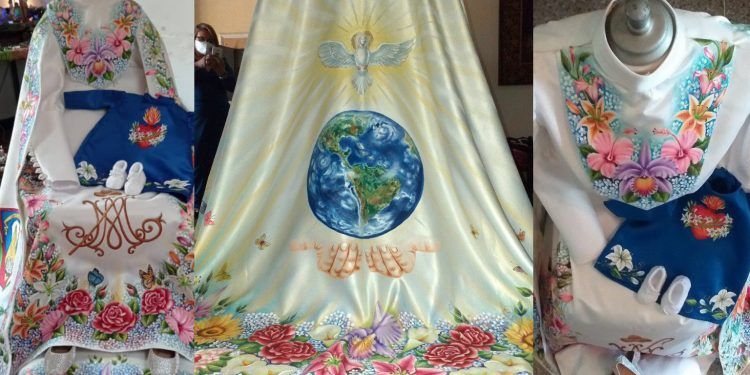 Barquisimeto: Comunidad Uclaísta ofrenda traje que lucirá la Divina Pastora