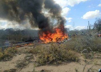 Lara: El saldo del siniestro aéreo tras caer helicóptero de la FANB fue de dos fallecidos y dos heridos (Imágenes + Videos)