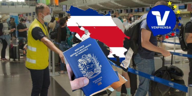 Costa Rica: A partir del próximo lunes venezolanos solo podrán ingresar con visa a la nación centroamericana