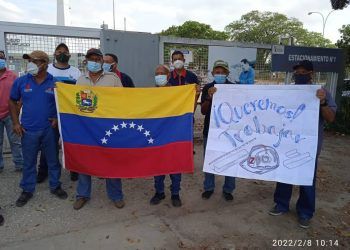 Lara: Trabajadores del Complejo Siderúrgico Nacional Barquisimeto, protestaron solicitando se reactive la planta inactiva desde 2018