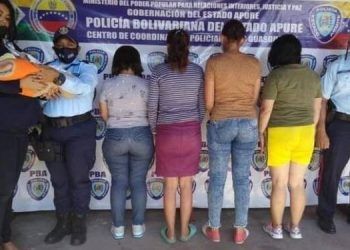Apure: Dos funcionarias del CPNNA y dos mujeres detenidas en Elorza por tráfico de menores