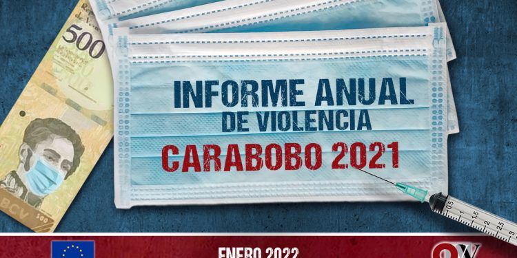 Carabobo entre los seis  estados más violentos del país al cierre de 2021