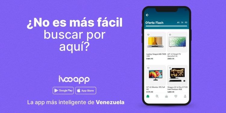 Nueva IVOO APP marca la pauta en compras on line en Venezuela