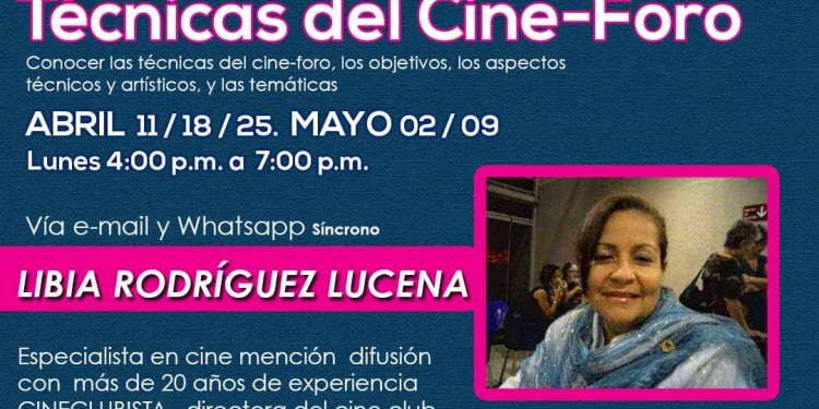 Más talleres virtuales gratuitos: Cinemateca Nacional abre segundo ciclo de inscripciones