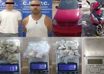 Carabobo: Detenidos microtraficantes de drogas en Valencia