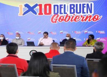 Maduro evalúa el 1×10 del Buen Gobierno con Ministros, Gobernadores y Alcaldes