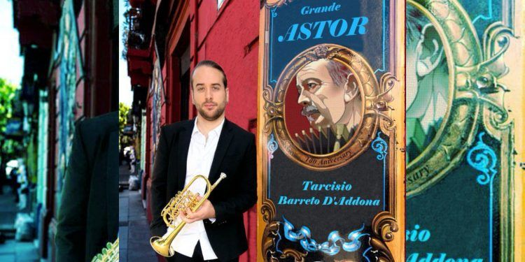 Tarcisio Barreto D’Addona lanza el disco “Grande Astor” en homenaje a Astor Piazzolla