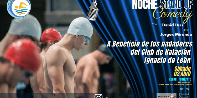 Valencia: Noche Stand Up Comedy con Daniel Díaz a beneficio de nadadores carabobeños