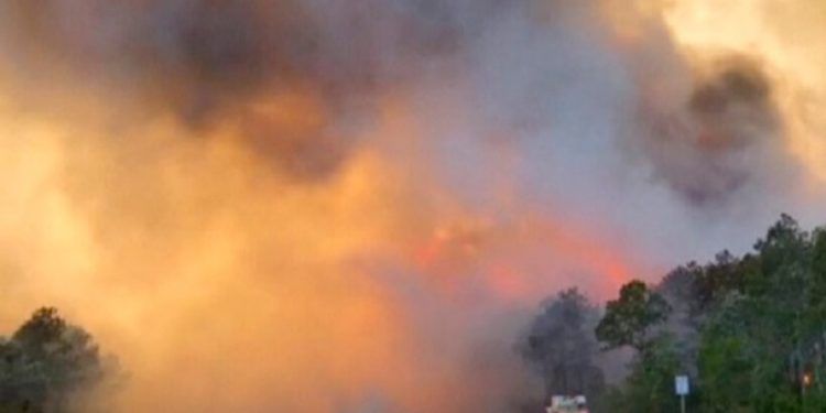 Florida: Enorme incendio forestal obliga a evacuar más de mil viviendas en Panhandle