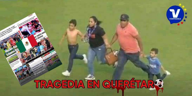 México: Desordenes en el estadio de Querétaro dejaron al menos 22 heridos, gobierno afirma que no hubo fallecidos (ATENCIÓN: Videos Con Imágenes Sensibles)