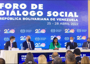 Delcy Rodríguez pide a la OIT investigar economía en países bloqueados