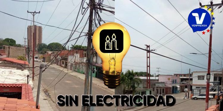 Carabobo: Barrio Las Américas de Valencia denuncian estar sin servicio eléctrico desde hace cinco días