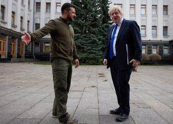 Ucrania: «Fue más que una reunión fructífera», afirmó  Zelensky tras visita sorpresa de Boris Johnson a Kiev (Imágenes + Video)