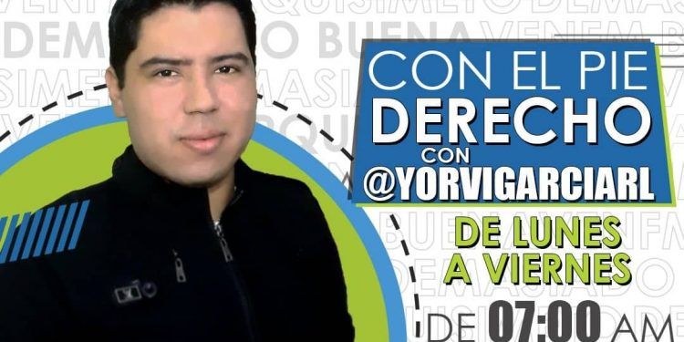 Yorvi García vuelve a la radio este lunes «Con el Pie Derecho» por Ven 107.9 FM Barquisimeto