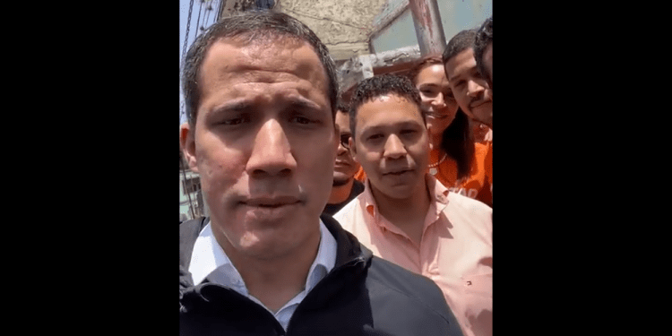 Caracas: Juan Guaidó visitó Catia y sostuvo encuentro con sus habitantes (+ Video)