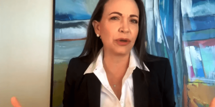 María Corina Machado propuso ante la Eurocámara elegir una nueva dirección política en Venezuela (+Video)