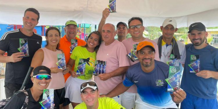 Segunda edición de la Liga de Tenis 2022 cierra con rotundo éxito