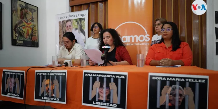 «Sus vidas siguen en riesgo»: familiares de presos políticos de Nicaragua alertan a un año de los arrestos