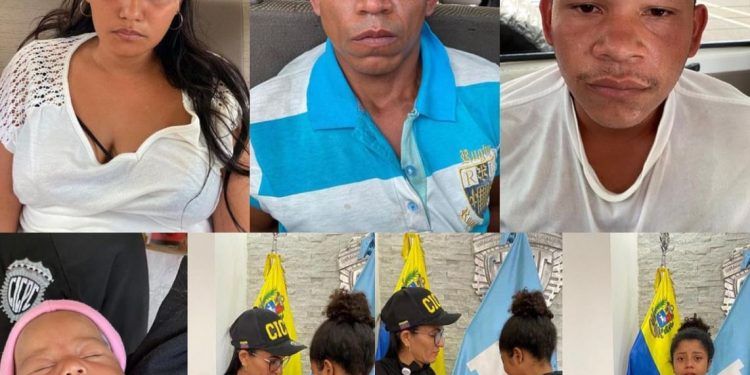 Cojedes: CICPC rescató en Tinaco sana y salva la bebe secuestrada en los Guayos – Carabobo
