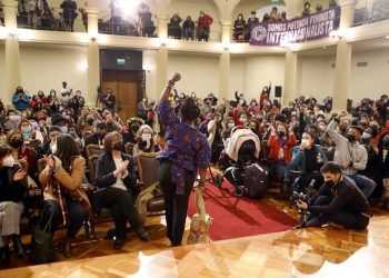 Francia Márquez en la U. de Chile: Nuestro principal desafío es lograr la paz en Colombia 